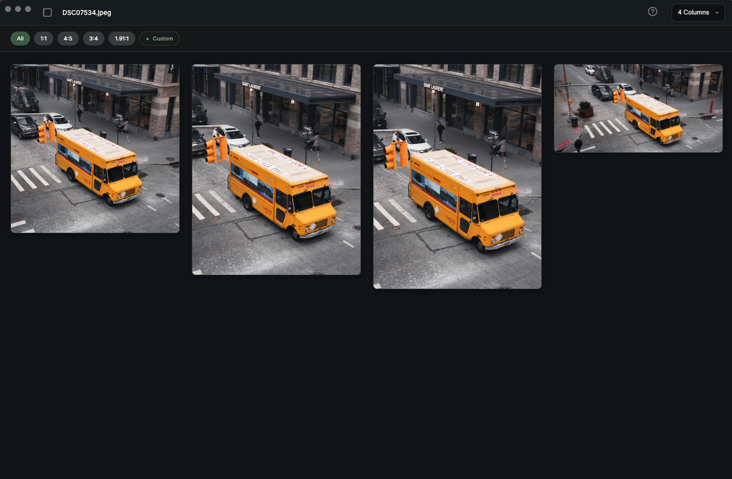 Instagram Aspect Ratio - Feed posts - 4:5, 1:1, 3:4, 1.91:1